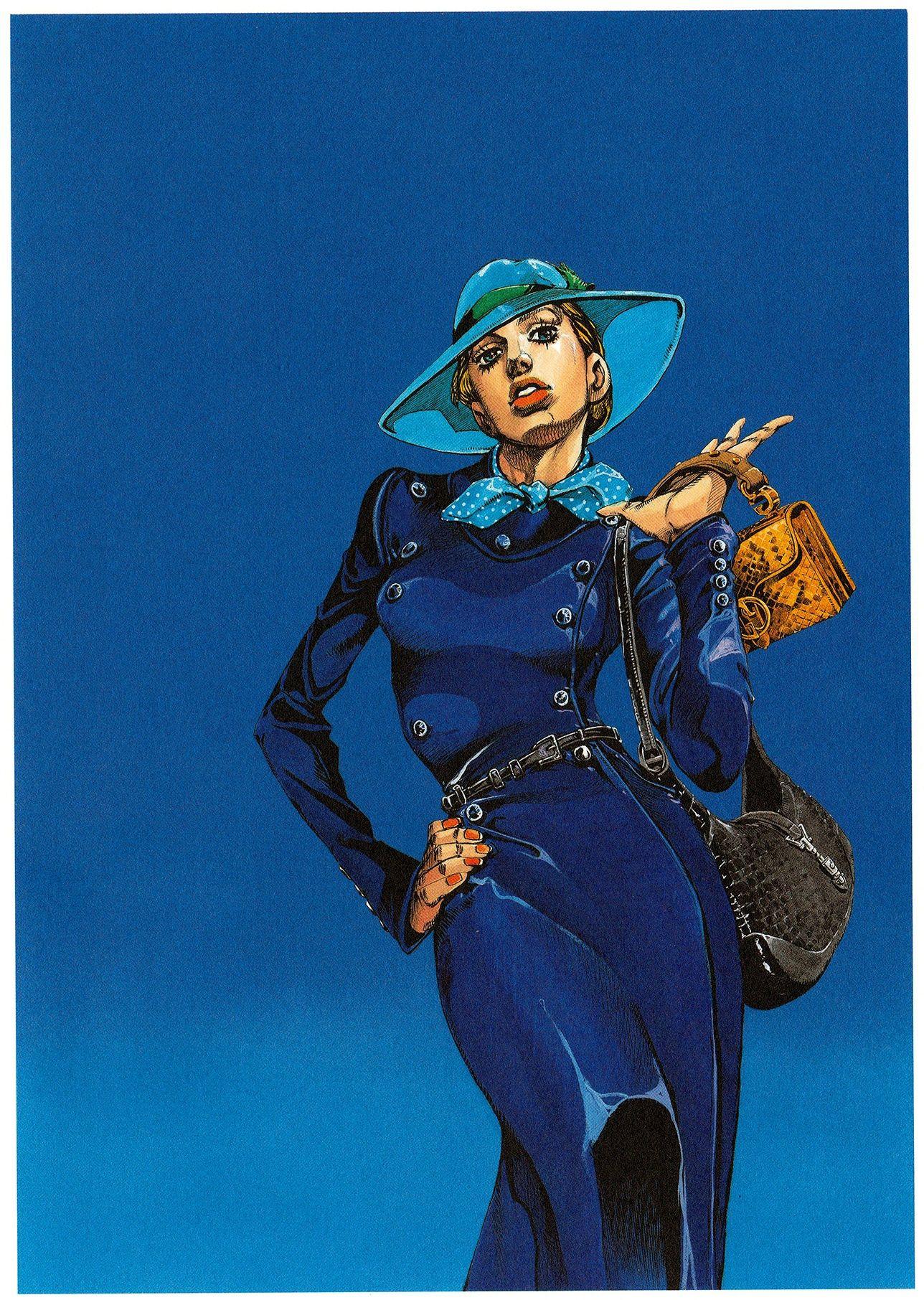 有没有这种类型原画的jojo图片