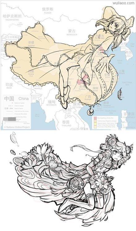 中国地图的版图是一只大公鸡究竟值不值得自豪
