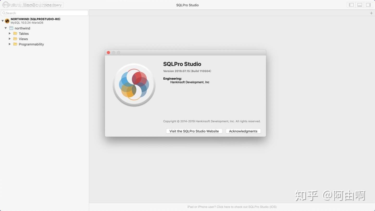 多用途数据库客户端：SQLPro Studio for Mac - 知乎