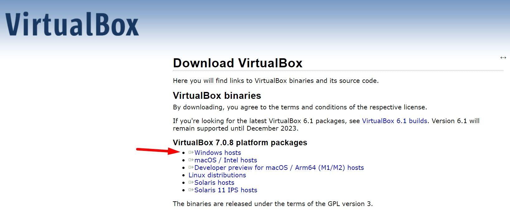  windows virtualbox linux 