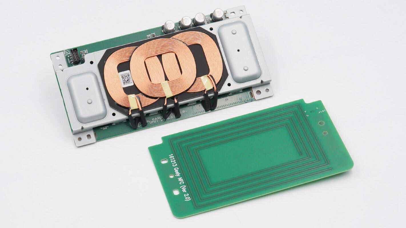 拆解报告geely吉利汽车手机无线充电模块wpccn001