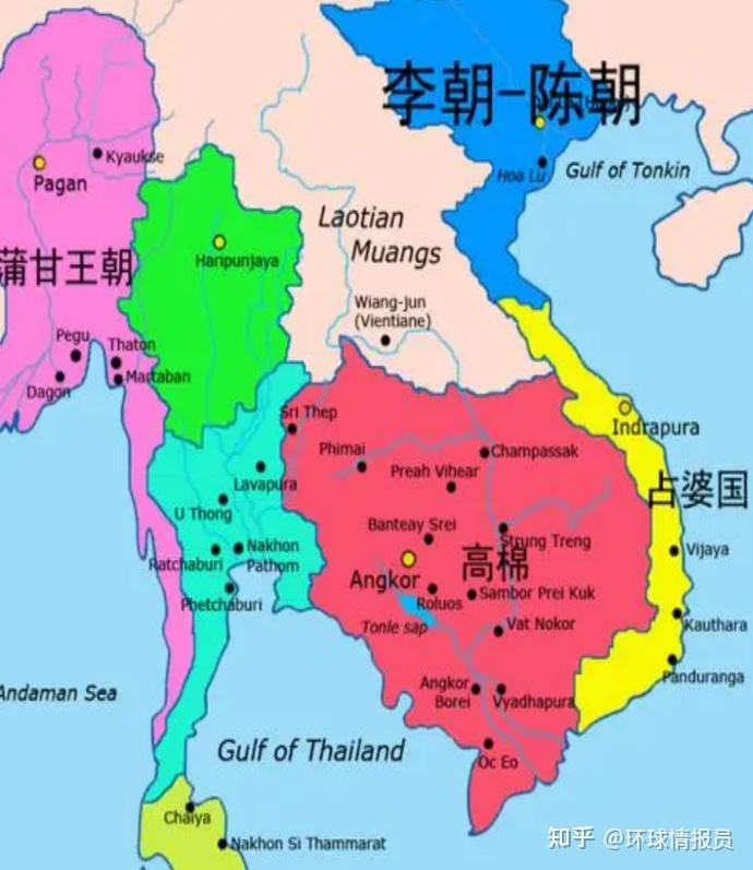 但是随着政局的稳定越南的统治阶层也开始采取对外扩张以谋求更为广阔