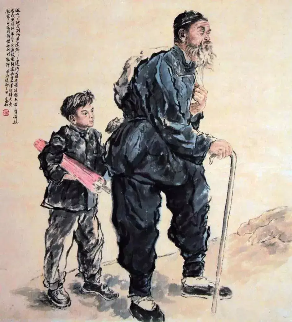 他画出民国最好的人物群像堪比毕加索的格尔尼卡