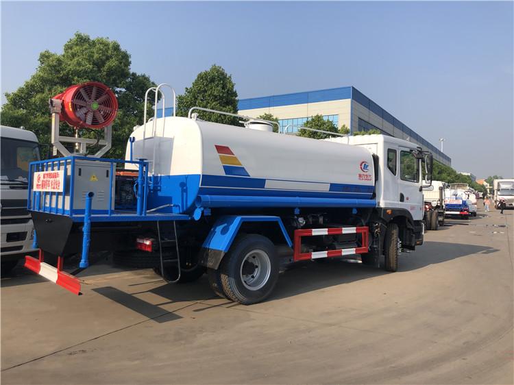 15方洒水车解放j6l国六单桥15方洒水车雾炮洒水车
