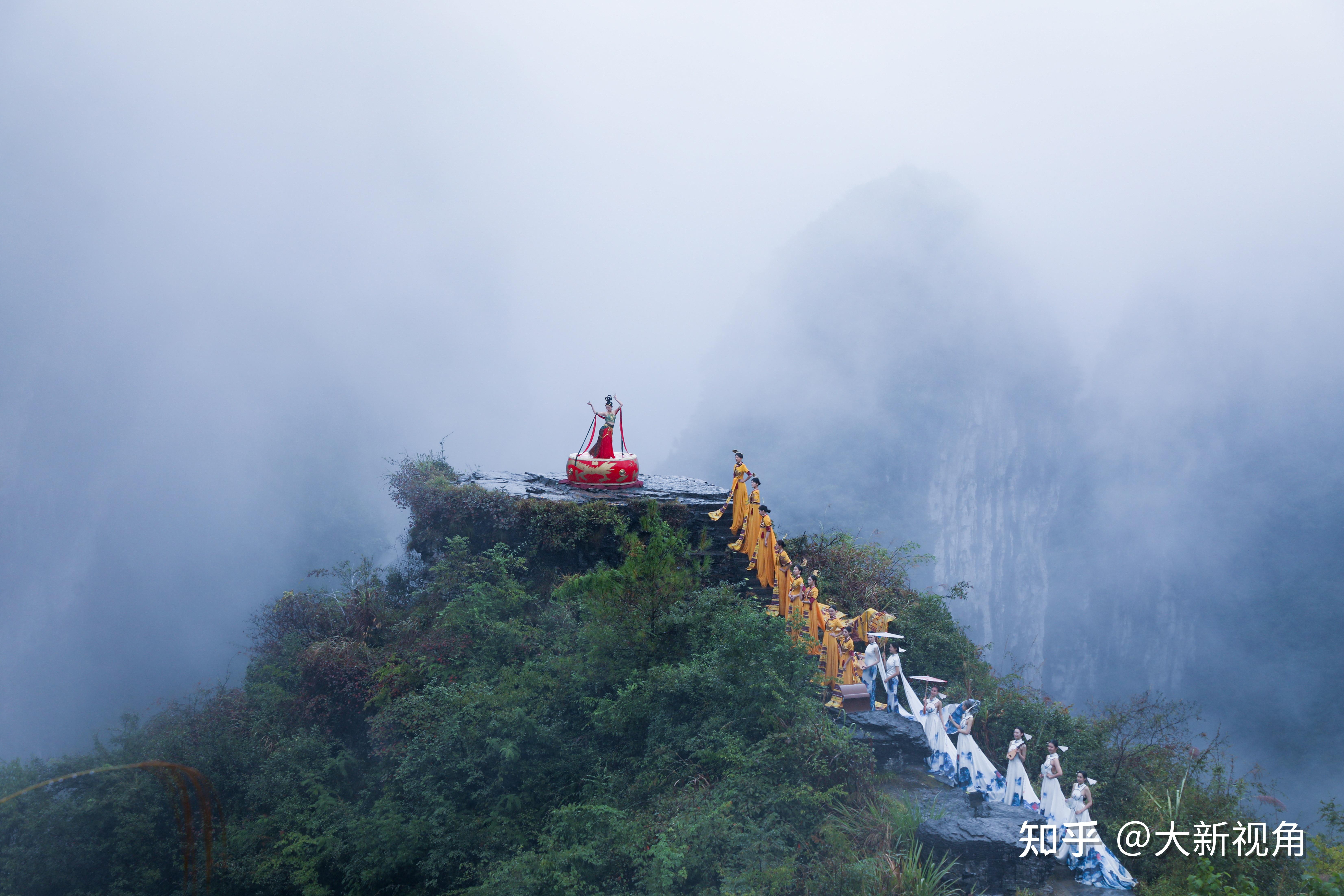 天问台"问天"祈福,世姐化身"剑侠"飞天