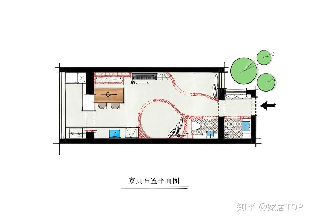 40㎡学区房一改二，天然黏土+微水泥，打造度假风学区房 - 知乎