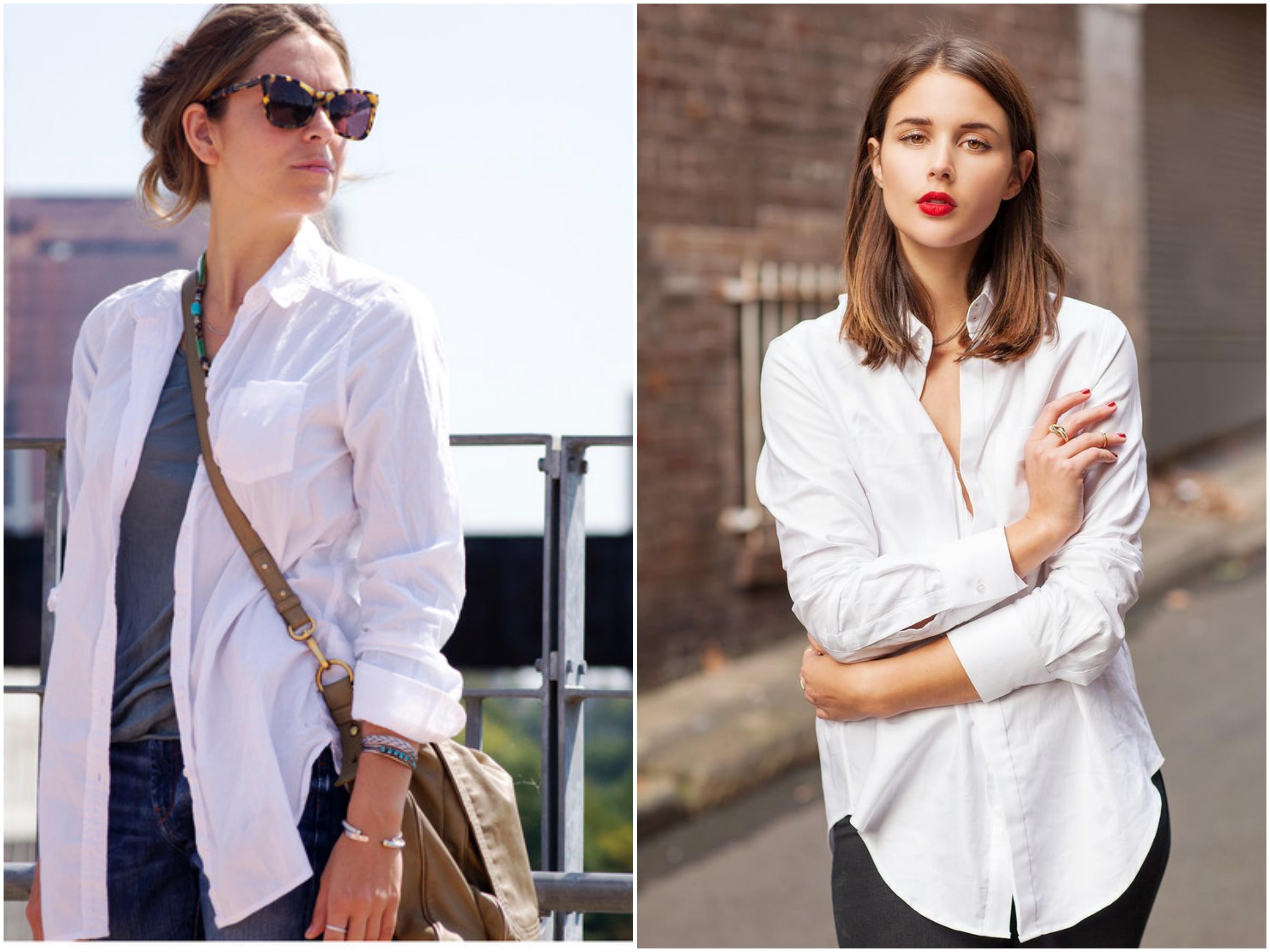 女生白衬衫的搭配有什么推荐?