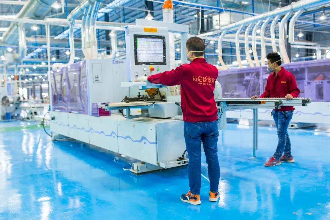 生产管理诗尼曼智造未来工厂全线一气呵成