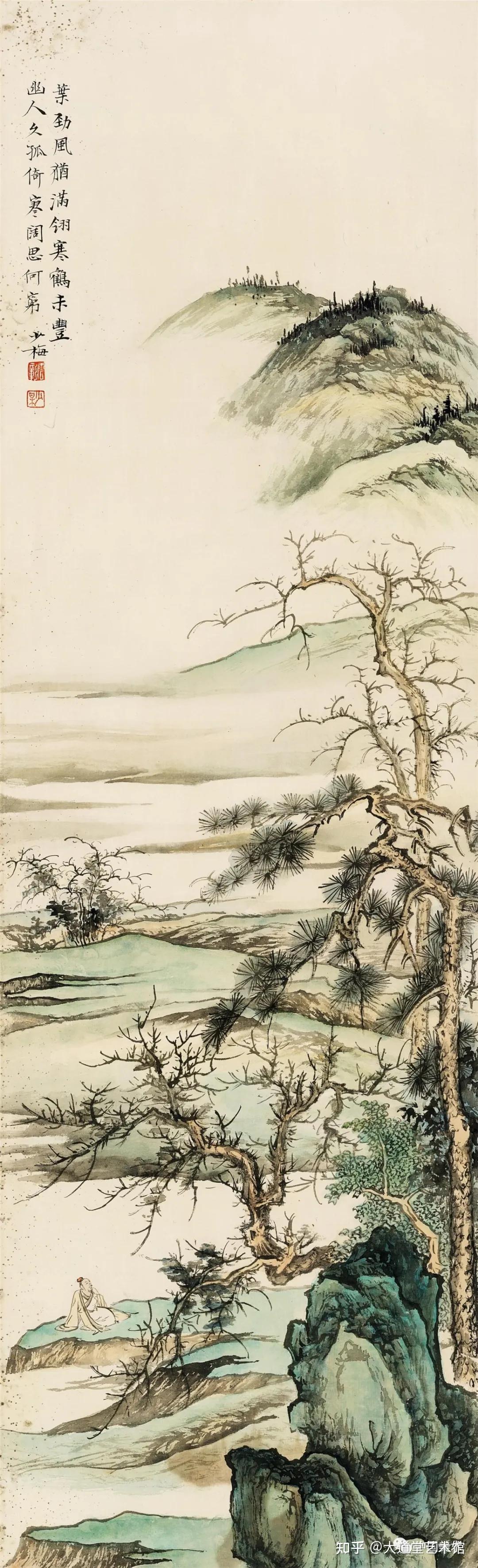 陈少梅的山水：清逸淡雅、画风清劲（高清50幅） - 知乎