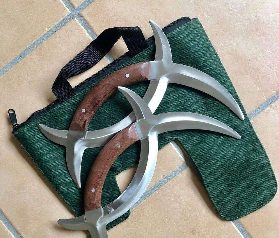 武侠小说中的五行轮和鸳鸯钺都是什么兵器? - 知乎