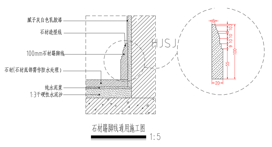 石材踢脚线通用施工图hjsj-2022 - 知乎