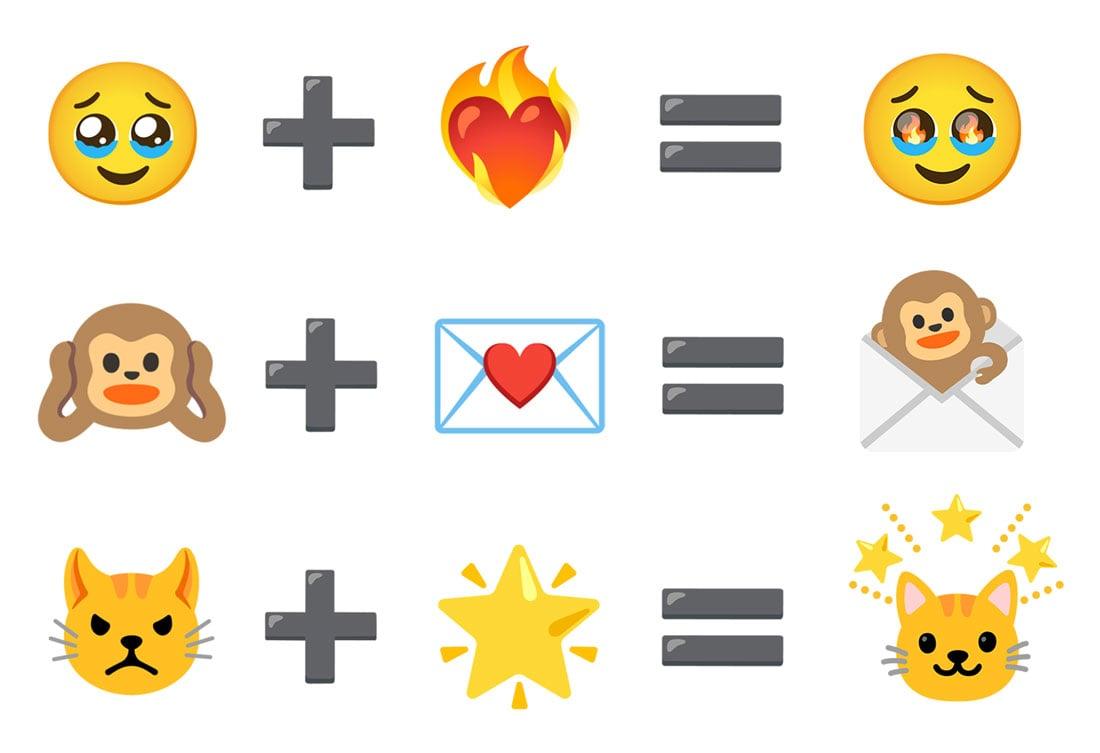 当然,你也可以将2个相同的emoji表情符号组合,起来制作一个表示强调的