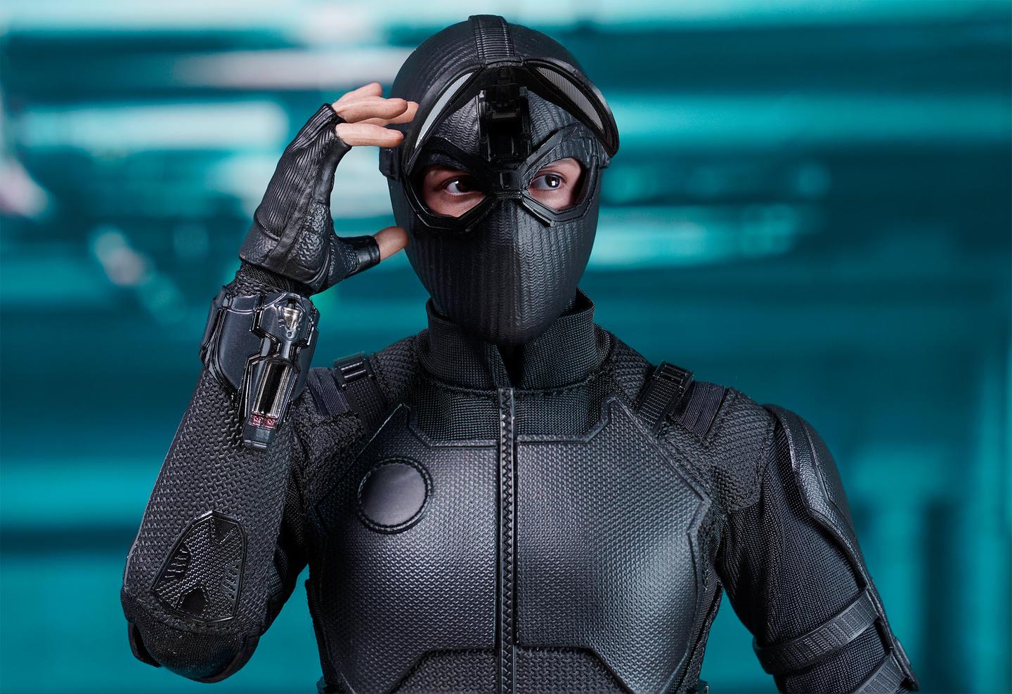 Hottoys 蜘蛛侠潜行战衣夜猴侠普通版 知乎