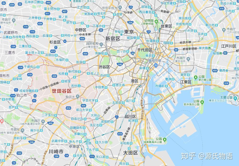 东京23区世田谷区