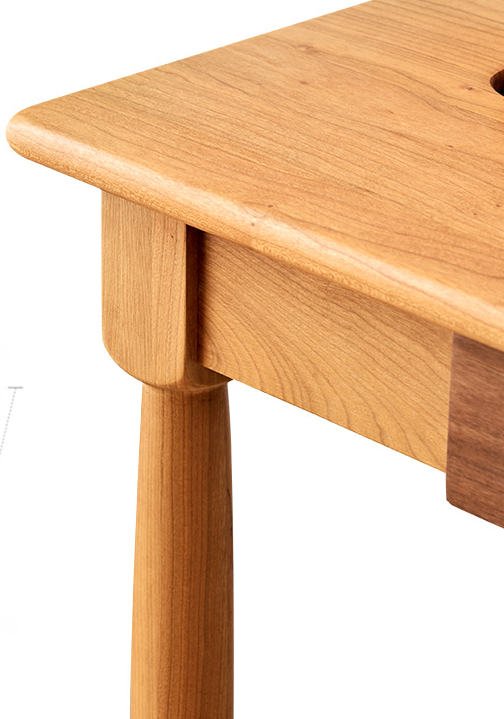 在3dmax或犀牛或ug或草图中这个桌腿的顶角什么打磨倒圆角