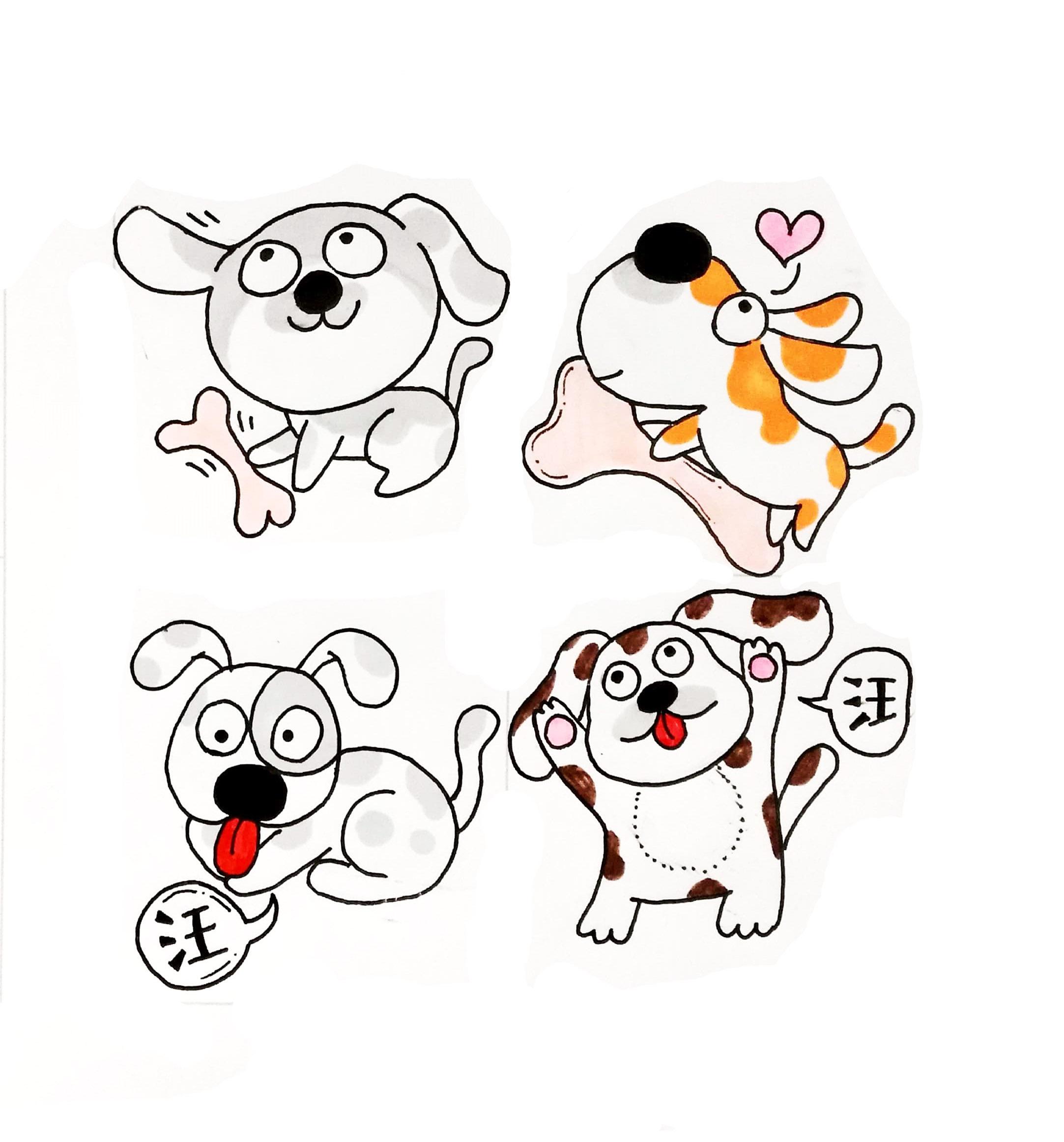 随手一画，我的狗子|插画|儿童插画|日历的包包 - 原创作品 - 站酷 (ZCOOL)