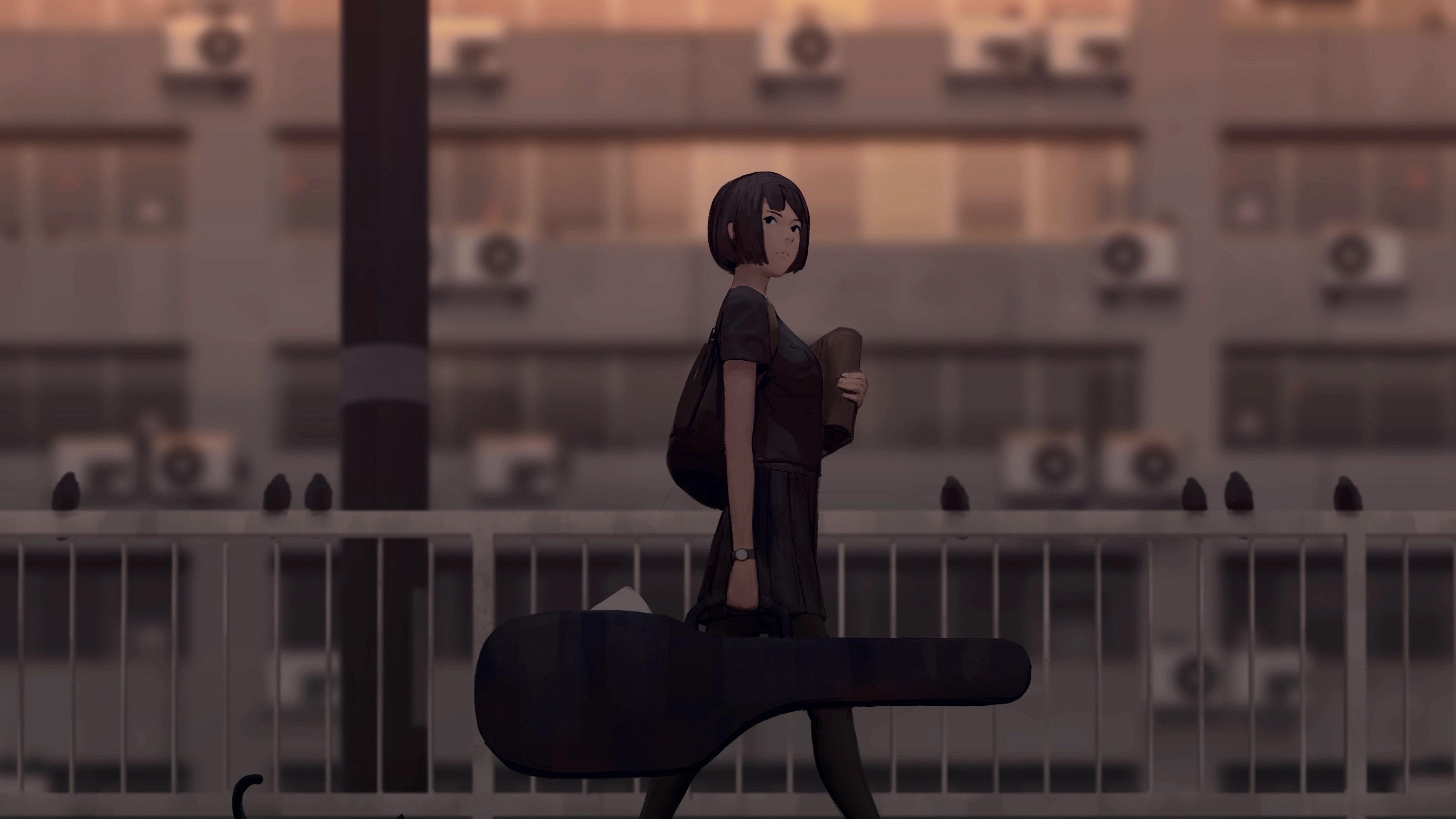 有没有跟以下图中这种风格的壁纸? - 知乎