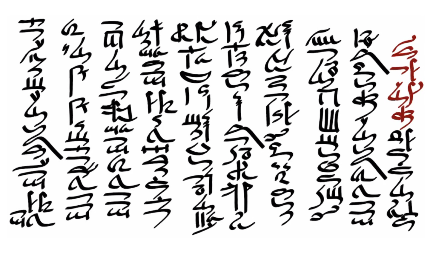 古埃及文字的破译- 知乎