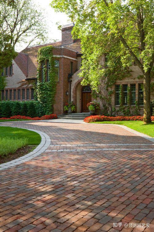 庭院设计花园地面铺什么专题系列之砖类铺地