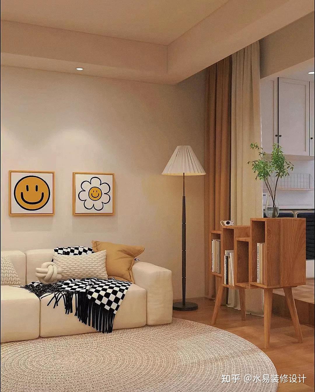 我说这是奶油色装修天花板没人有意见吧