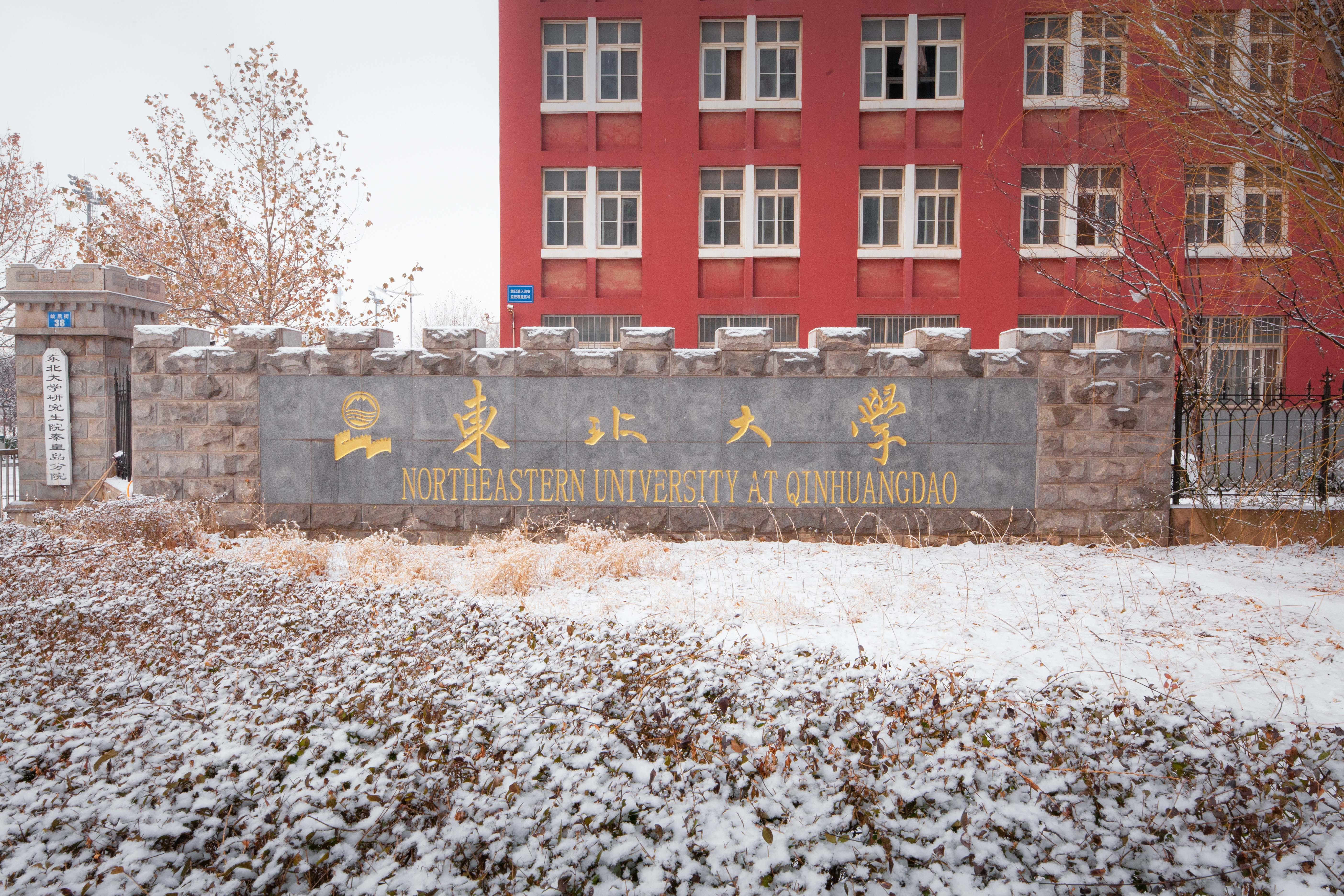 东秦校园风景画册冬