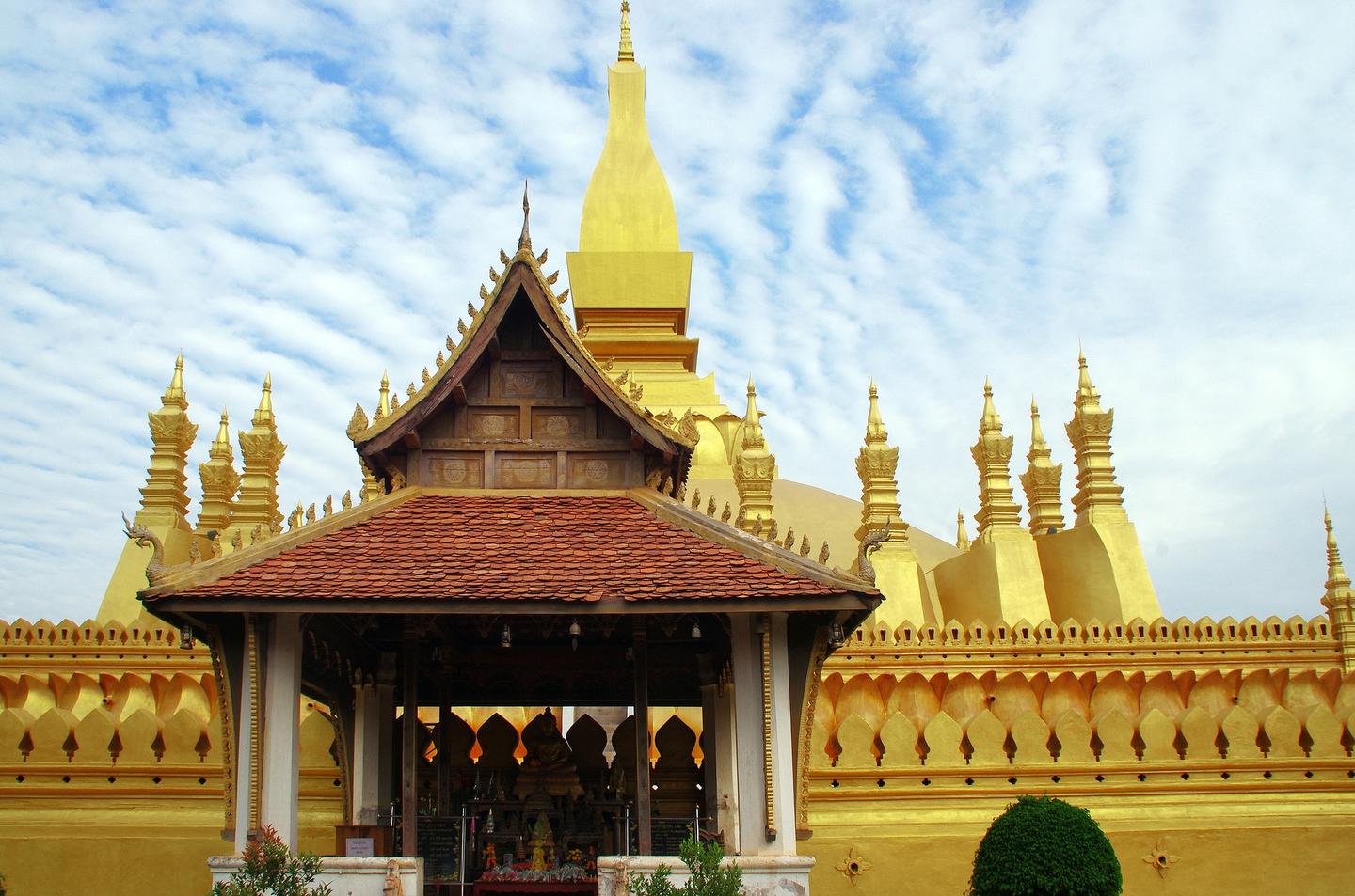 老挝的名胜古迹,风景,万象_大山谷图库