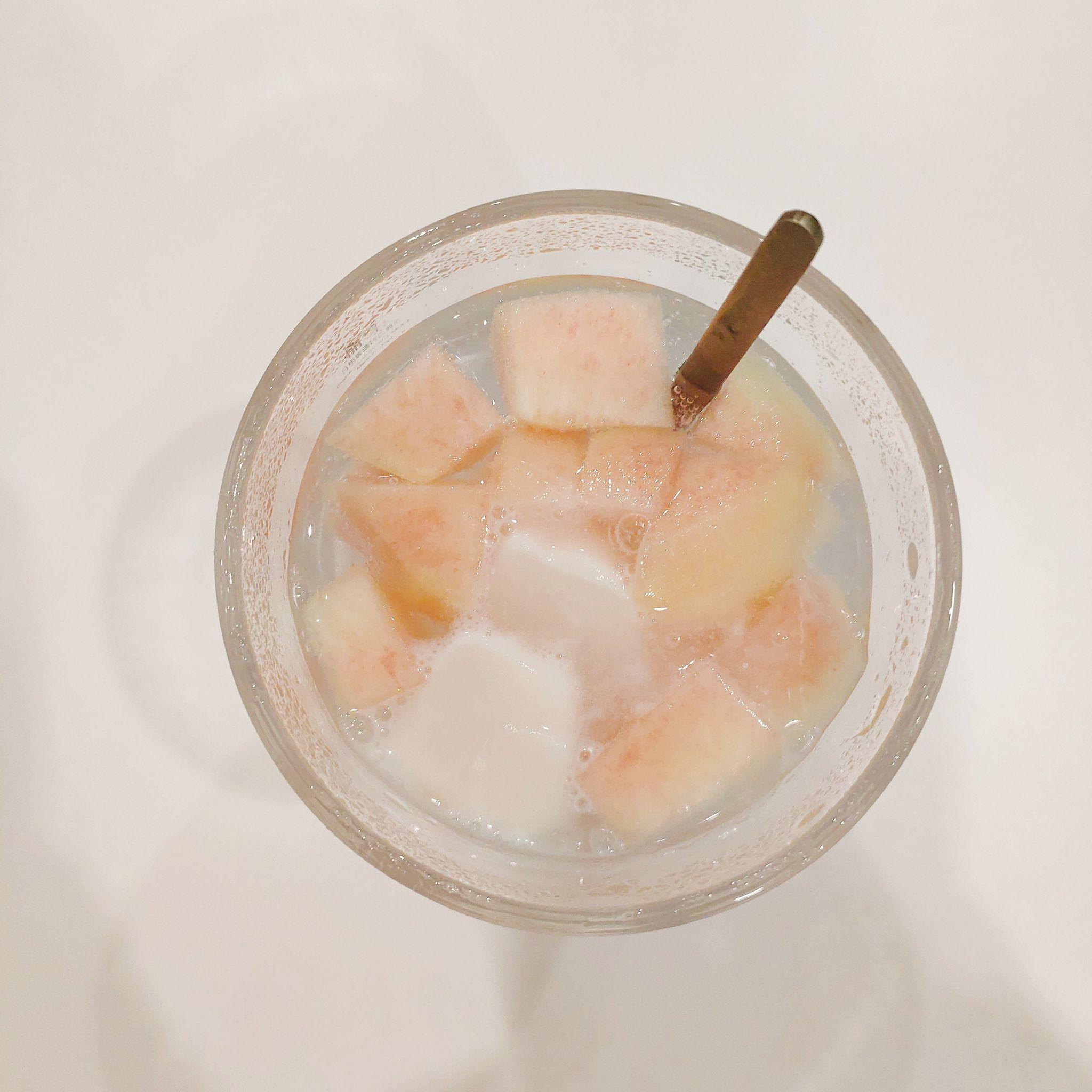 91草莓优格桃桃气泡水99