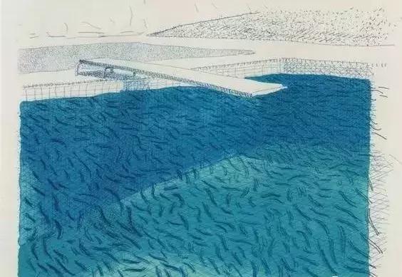 英国画家大卫霍克尼那价值217亿的水花