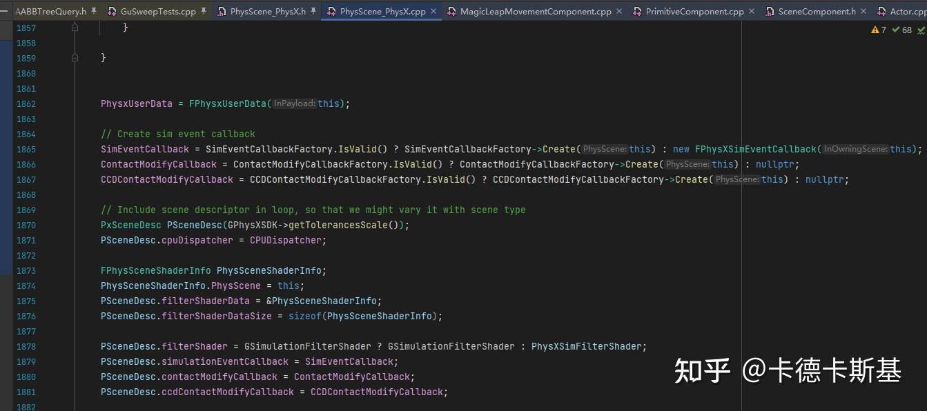 基于 PhysX 的 UE4 物理系统原理机制源码剖析 - 知乎