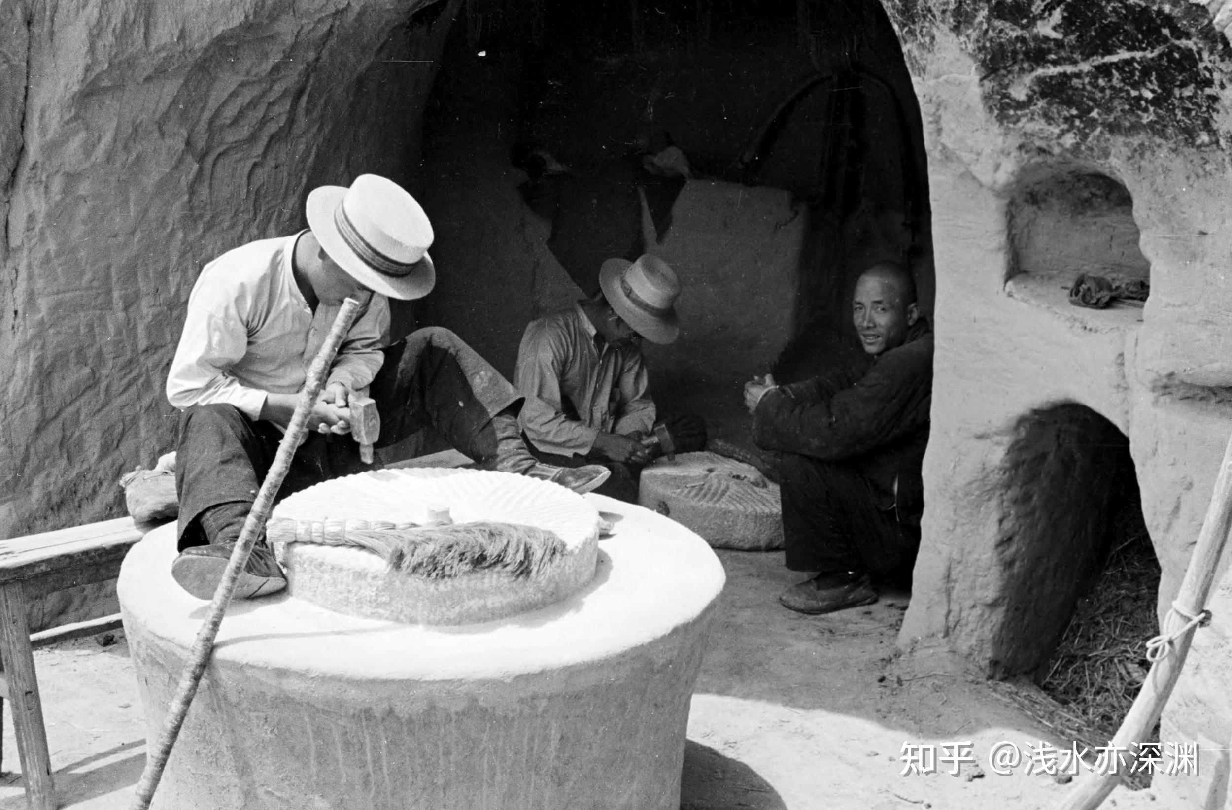 1930年代的甘肃农村 [黑白照片上色] - 知乎