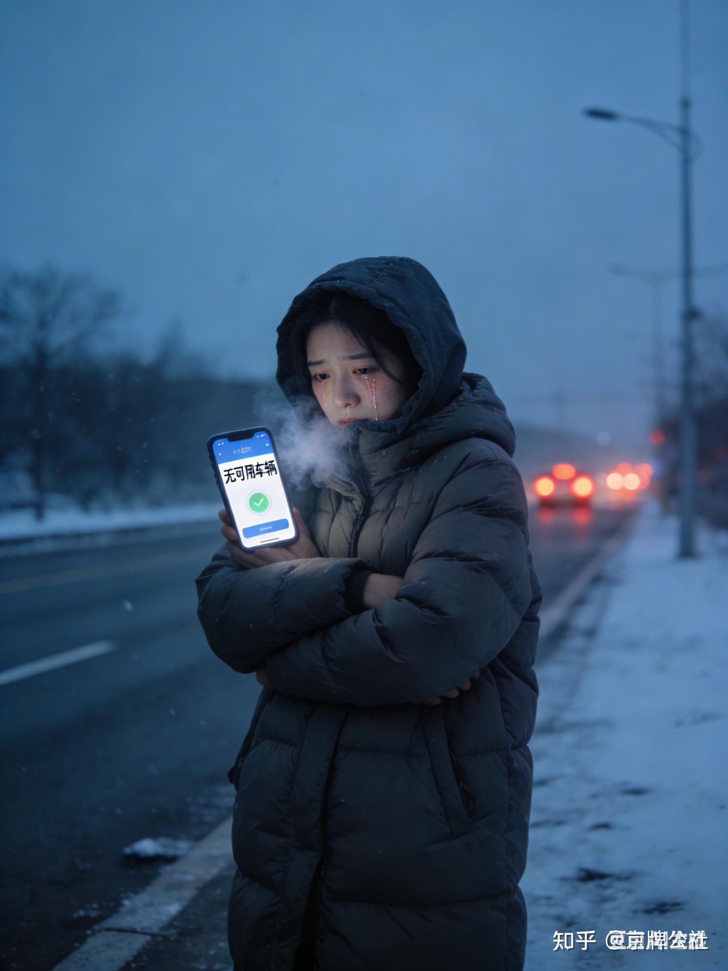 2026北京初雪堵疯了!无京牌打车500元一车难求,稳妥解套攻略