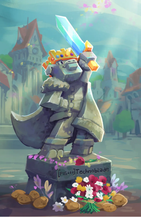 如何评价已故的minecraft传奇玩家technoblade