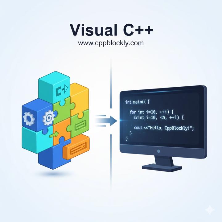 C++ 从入门到放弃?试试这个可视化“神器”,像搭积木一样学 C++! - 知乎