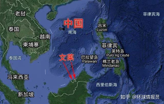 文莱的面积够小了,国土为什么还被马来西亚一分为二?