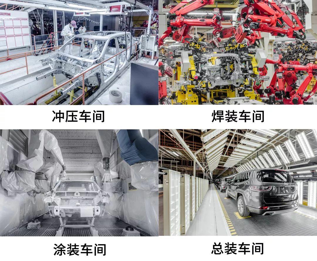 5臺舒勒高速自動伺服壓機,495個焊接柯馬機器人,44臺德國杜爾機器人