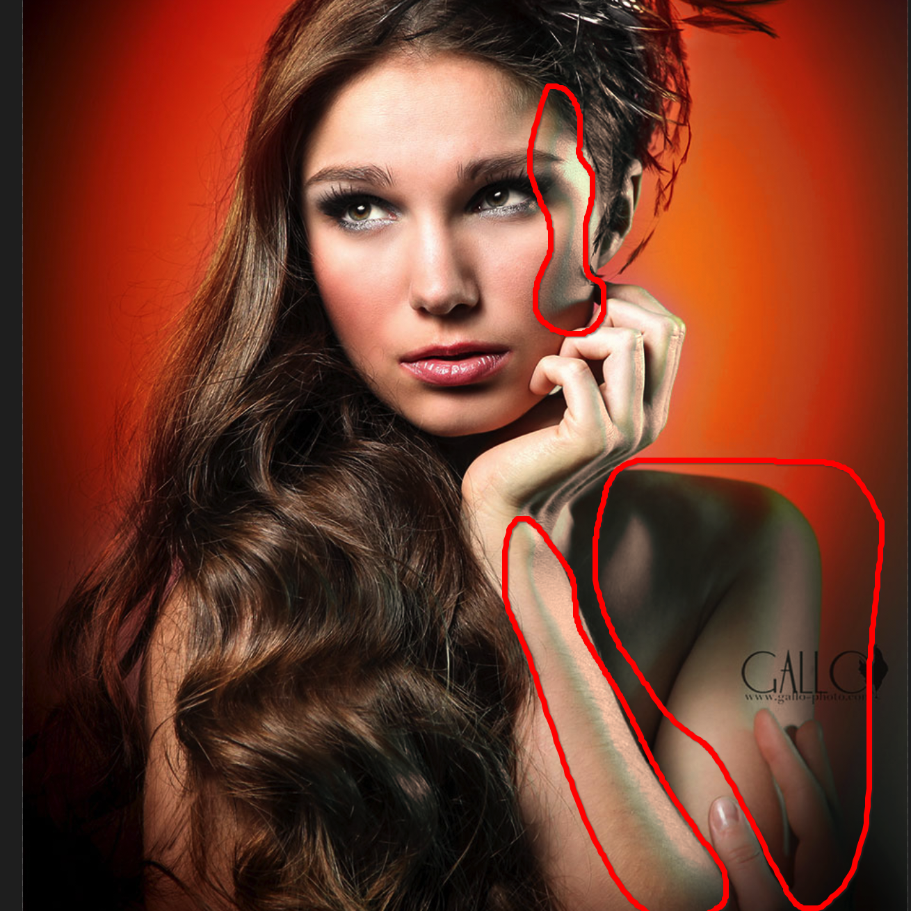 关于Photoshop肤色统一观察层