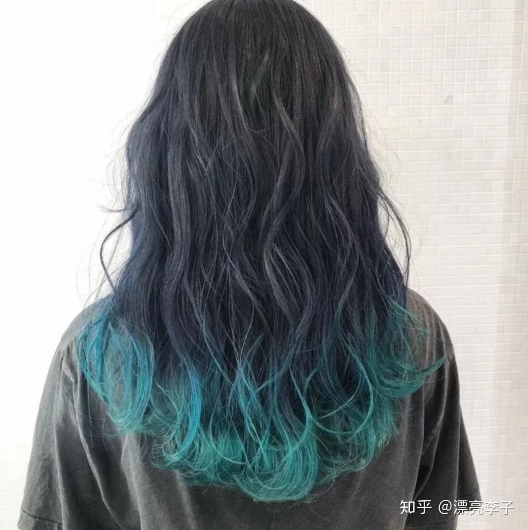 想问问看黑发只染发尾适合什么颜色的