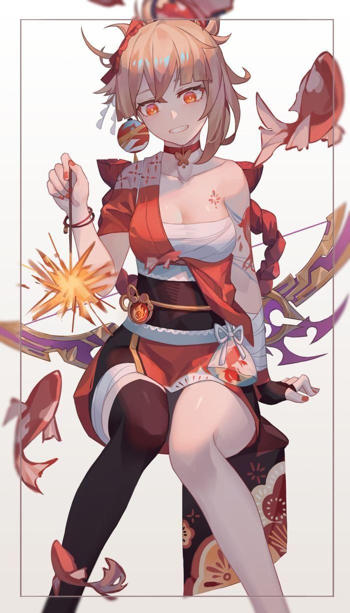 二次元作品中用绷带代替内衣的设定有什么意义?