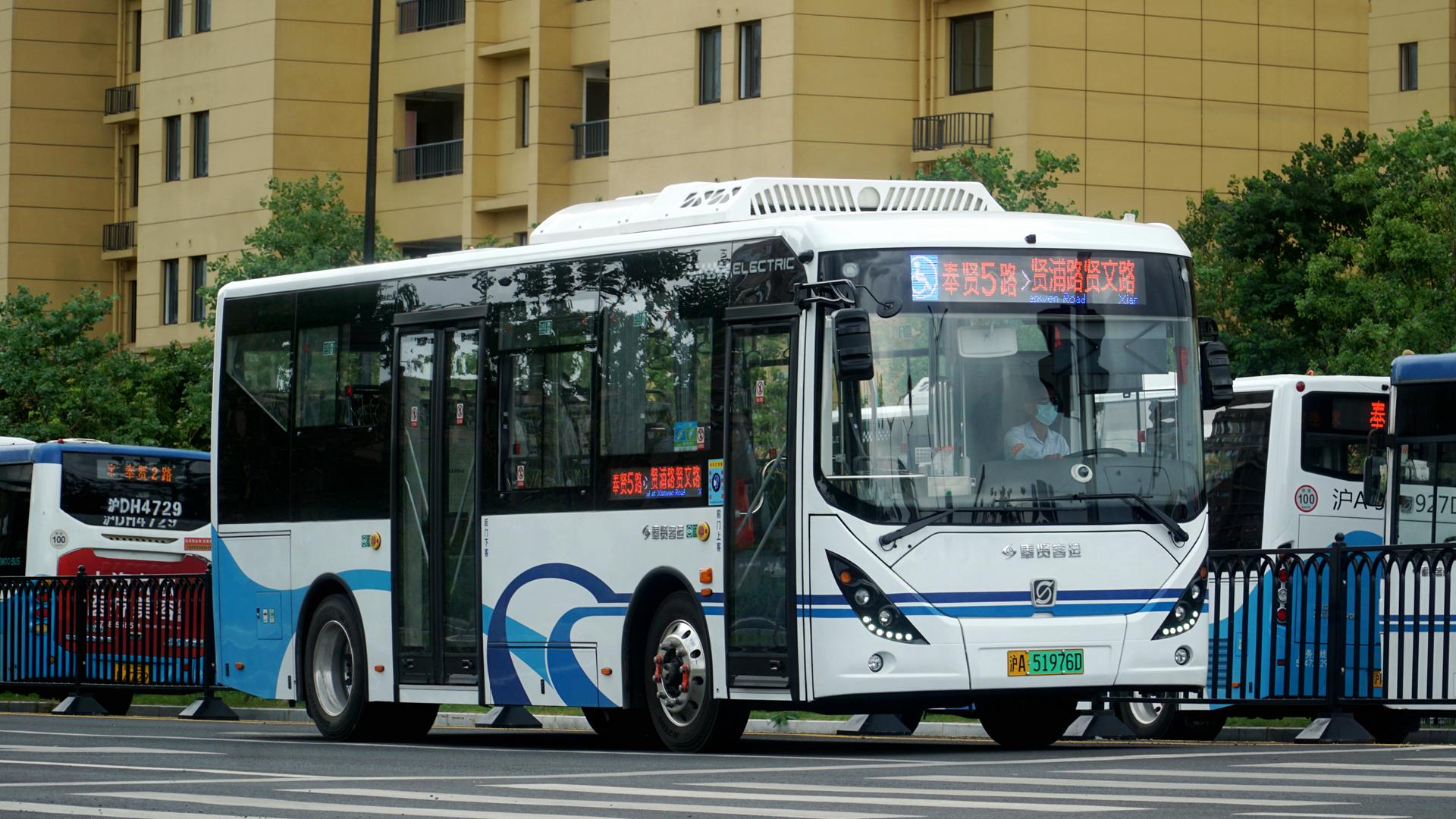 上海公交现役车型图集(截止2020年9月)—申龙篇 - 哔哩哔哩