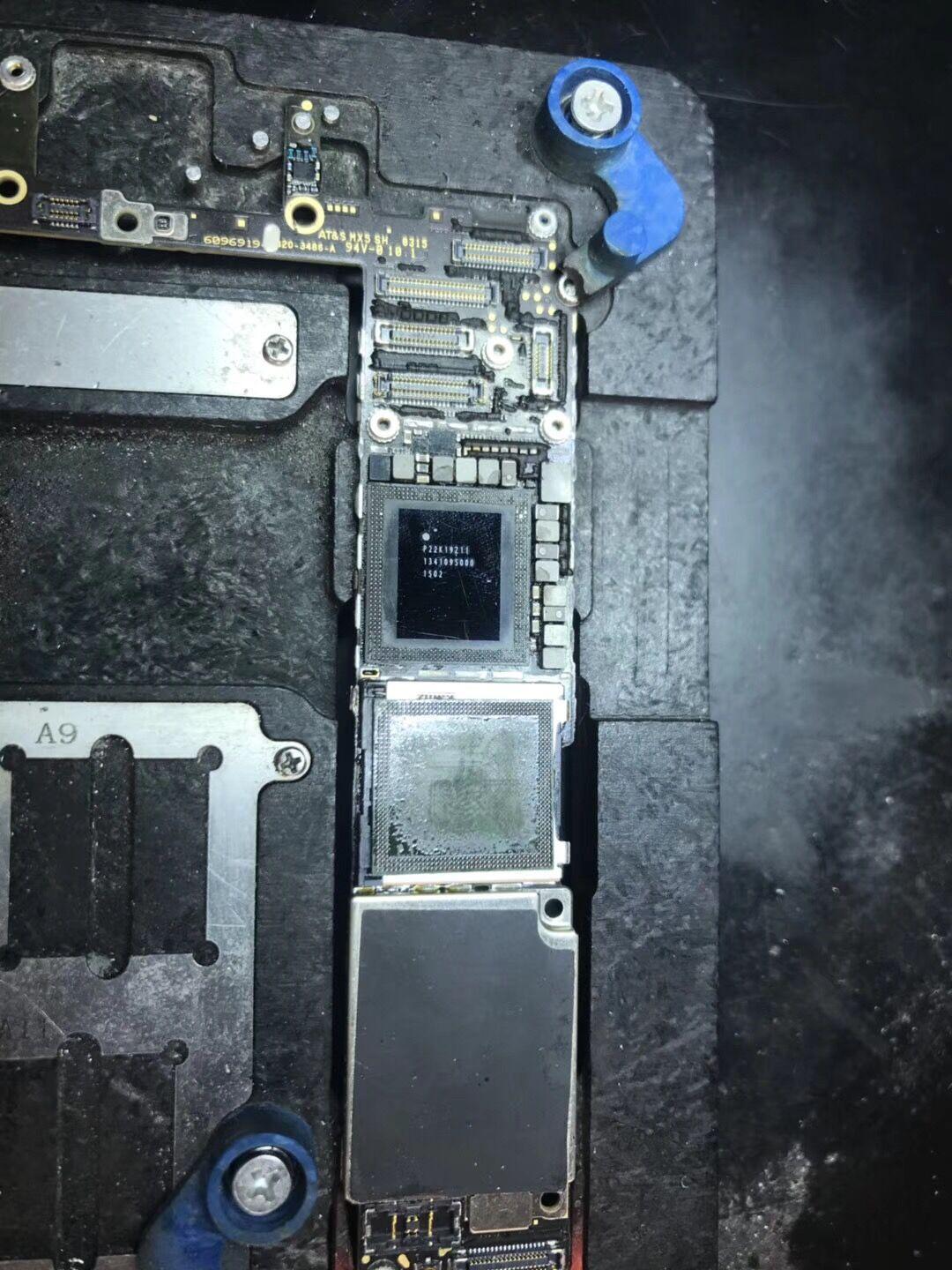 iphone6重摔白苹果