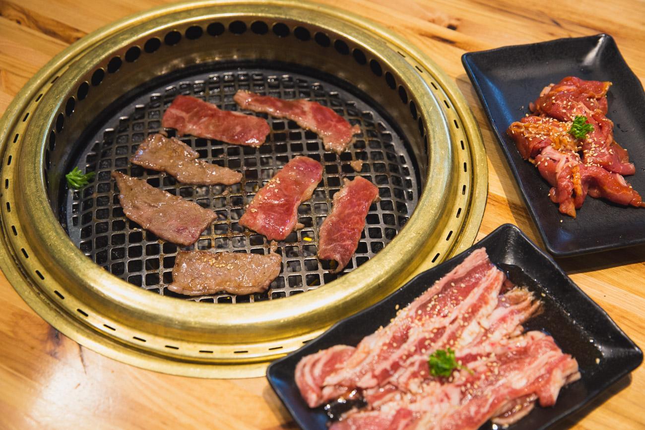 韩式烤肉盘户外露营麦饭石不粘烤盘烤肉卡式炉铁板烧电磁炉烤盘-阿里巴巴