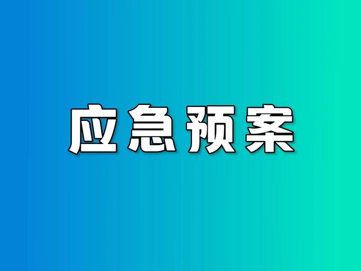 安全应急预案封面图片