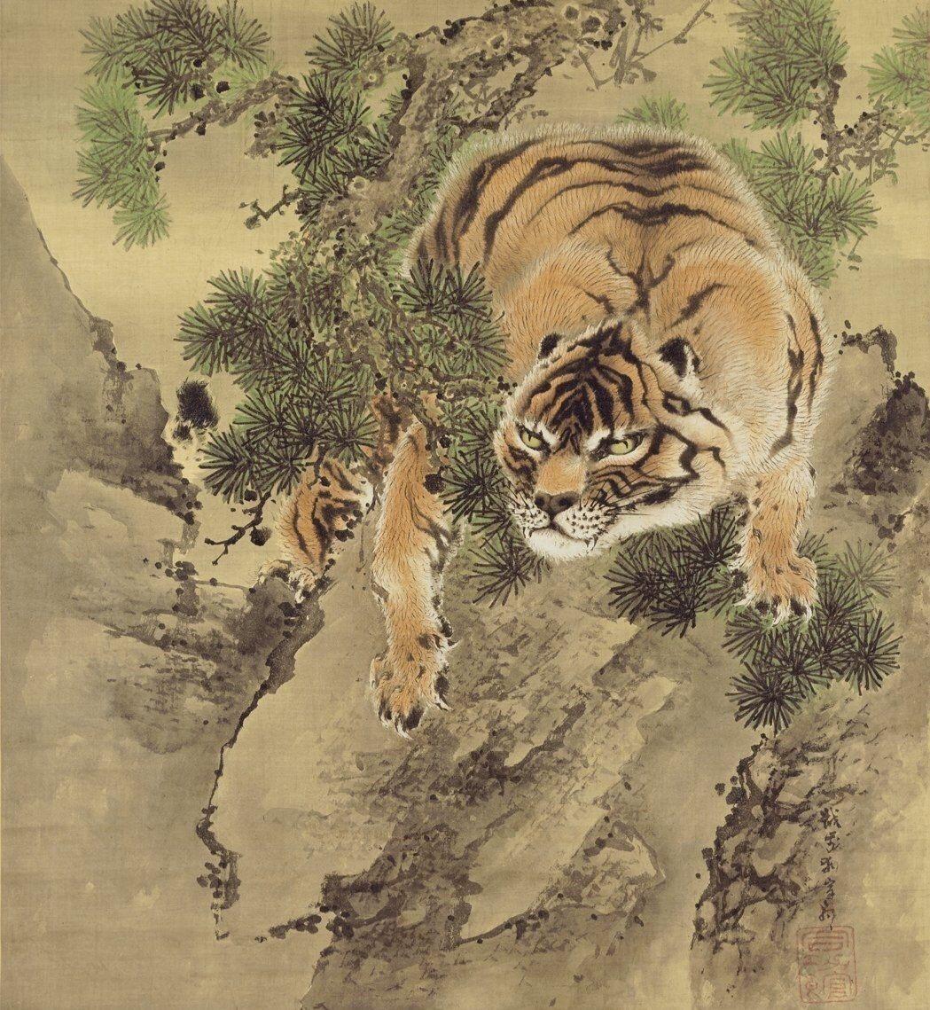 为什么浮世绘上的老虎长的和妖怪一样? - 知乎