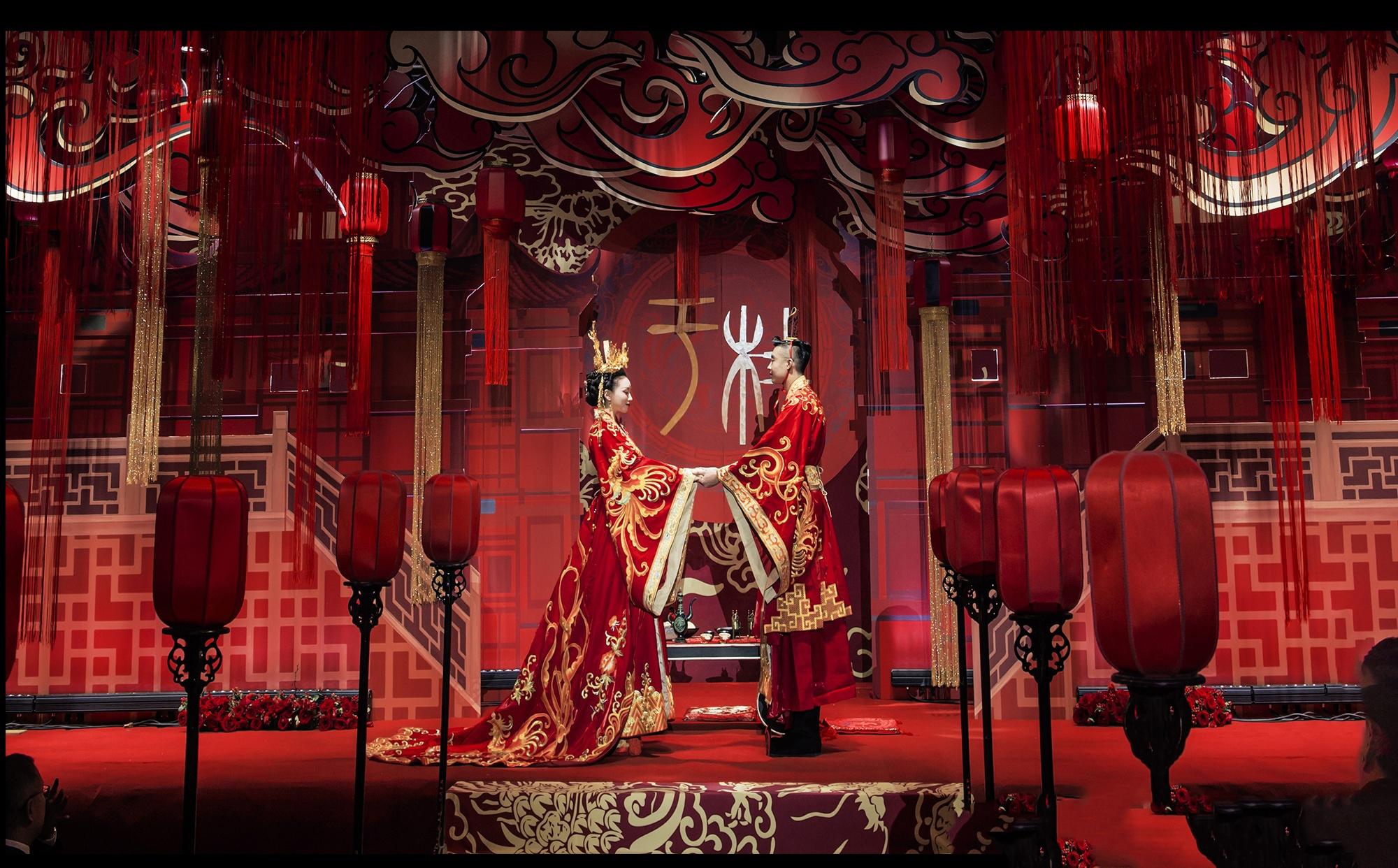 中国古代的婚庆礼仪！_上海典烁文化传媒有限公司