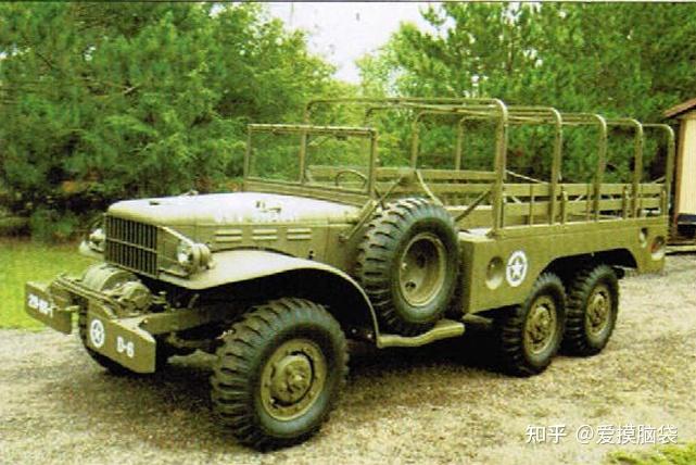 二战期间,道奇系列轻型卡车构成了美军0