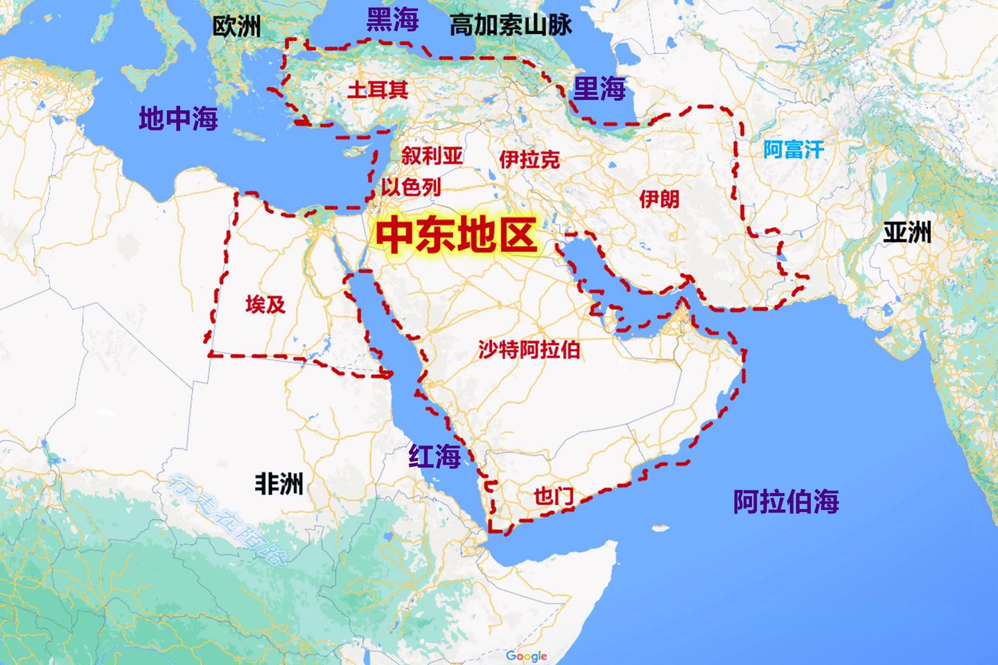 中东16国人口大比拼 - 知乎