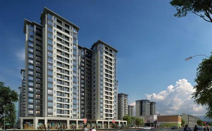 面,东面是已经售罄的中海山湖世家,北面是恒大御湖湾和听音湖一号公馆