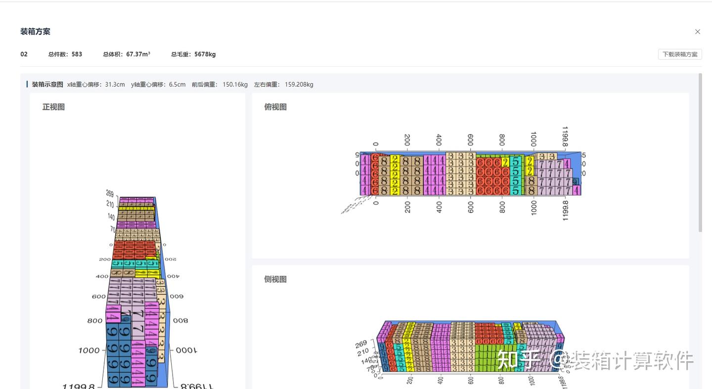 集装箱装柜计算软件有哪些?免费试用的集装箱装柜计算软件 - 知乎