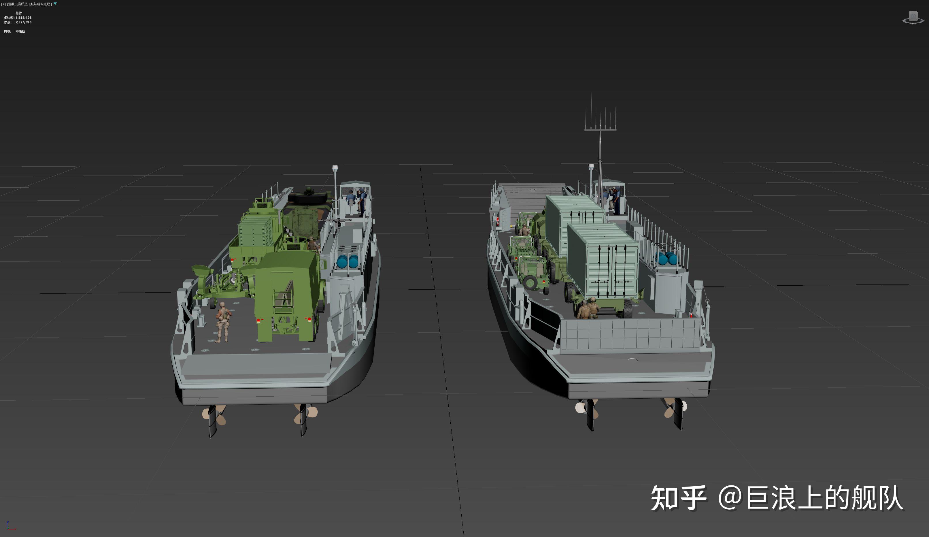 美国 lcu 1627型 通用登陆艇2.