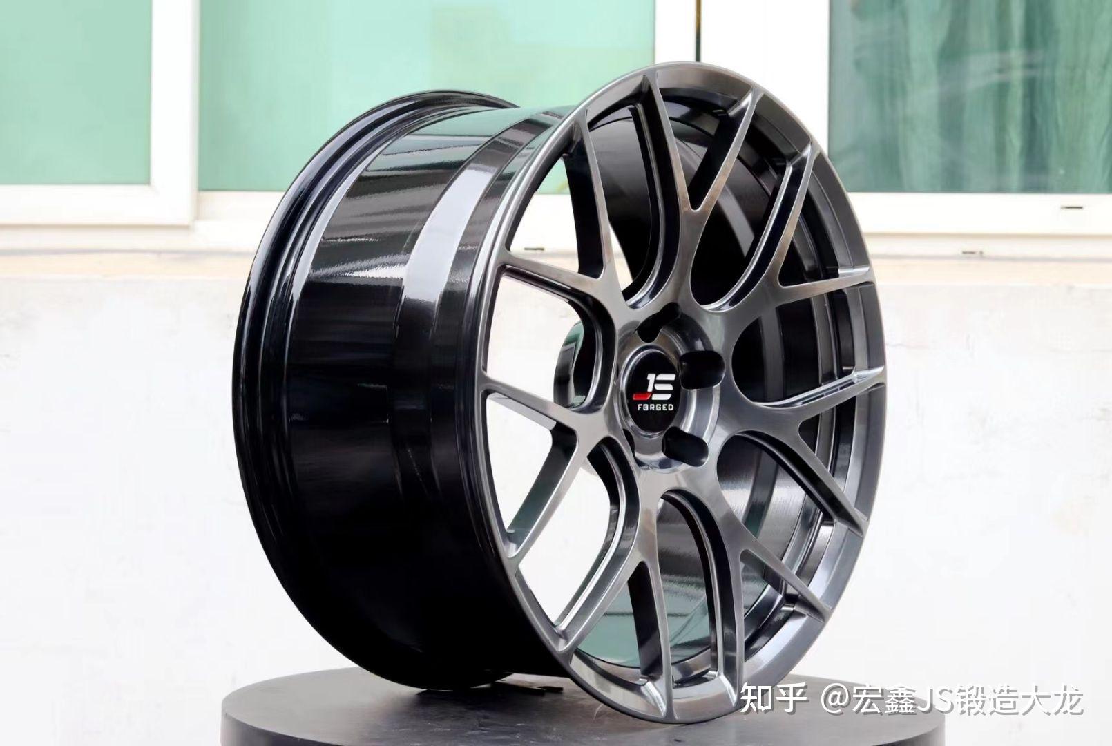 宏鑫竞速轮毂电镀银1624定制